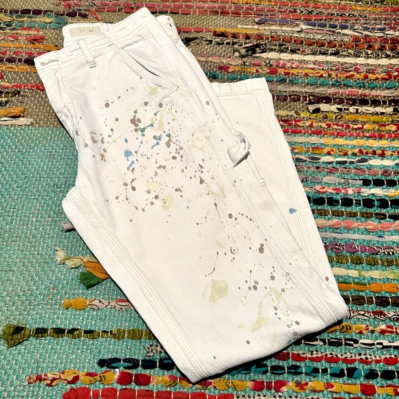 Anthropologie Denim - Women’s anthropology, size 28, white denim pants